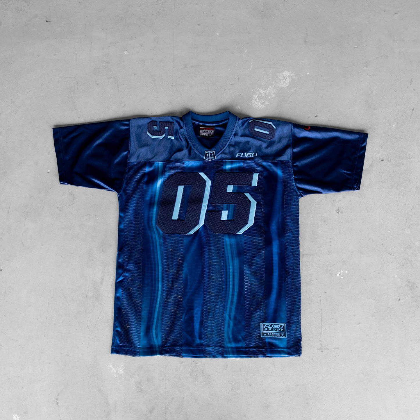 Vintage 90's FUBU All Stars #05 Youth Football Style Jersey