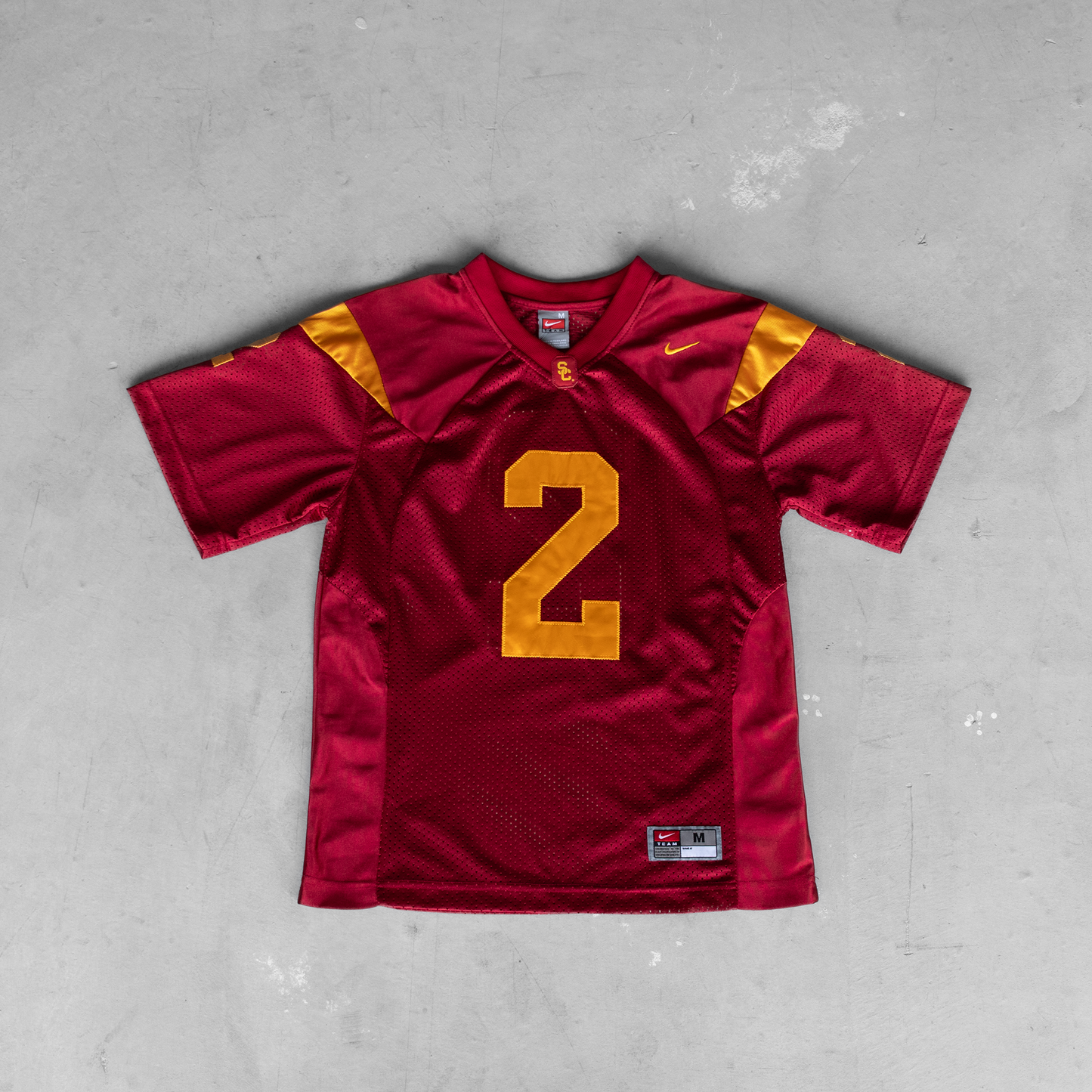 Vintage University Of Southern California #2 Women's Football Jersey (M)