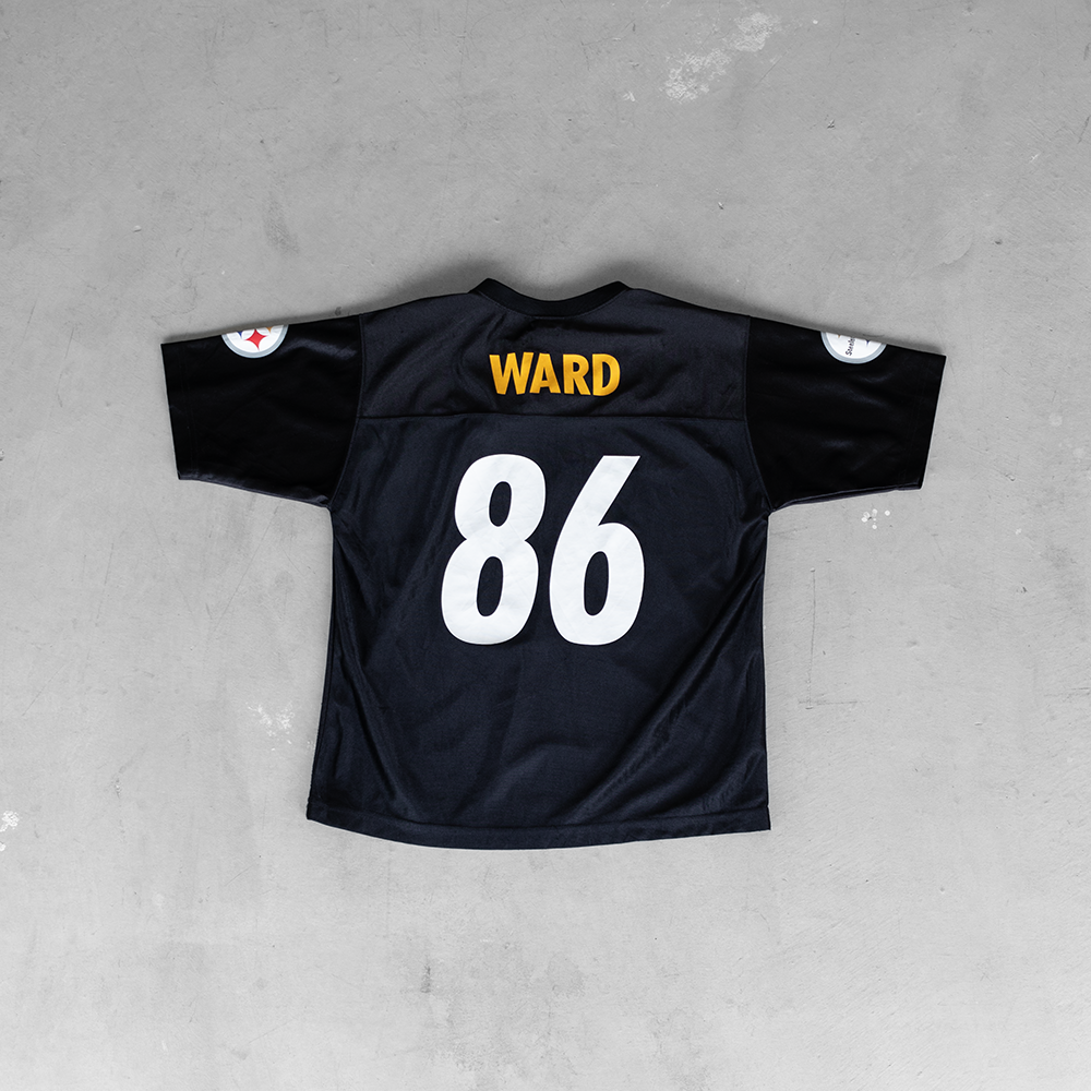 Vintage NFL Pittsburgh Steelers Hines Ward #86 Youth Football Jersey (L)