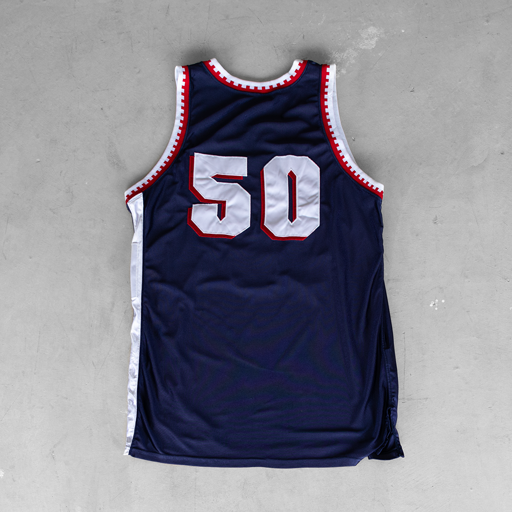 Vintage Grove City Greyhounds #50 Varsity Basketball Jersey (XL)