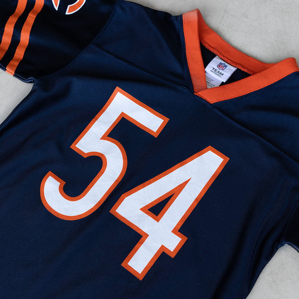 Vintage NFL Chicago Bears Brian Urlacher #54 Youth Football Jersey (L)