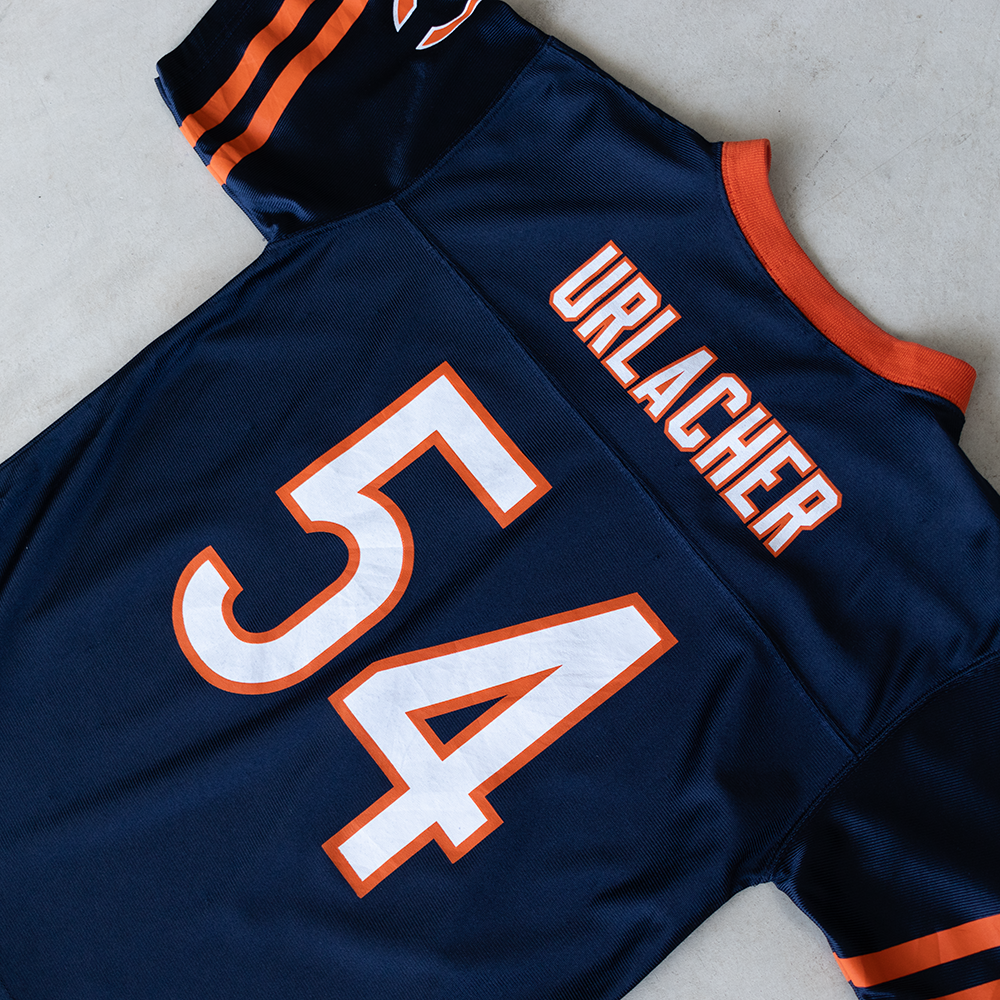 Vintage NFL Chicago Bears Brian Urlacher #54 Youth Football Jersey (L)