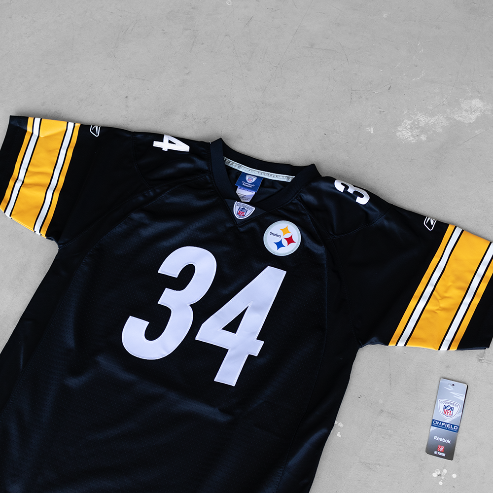Vintage NFL Pittsburg Steelers Rashard Mendenhall #34 Youth Football Jersey (XL)
