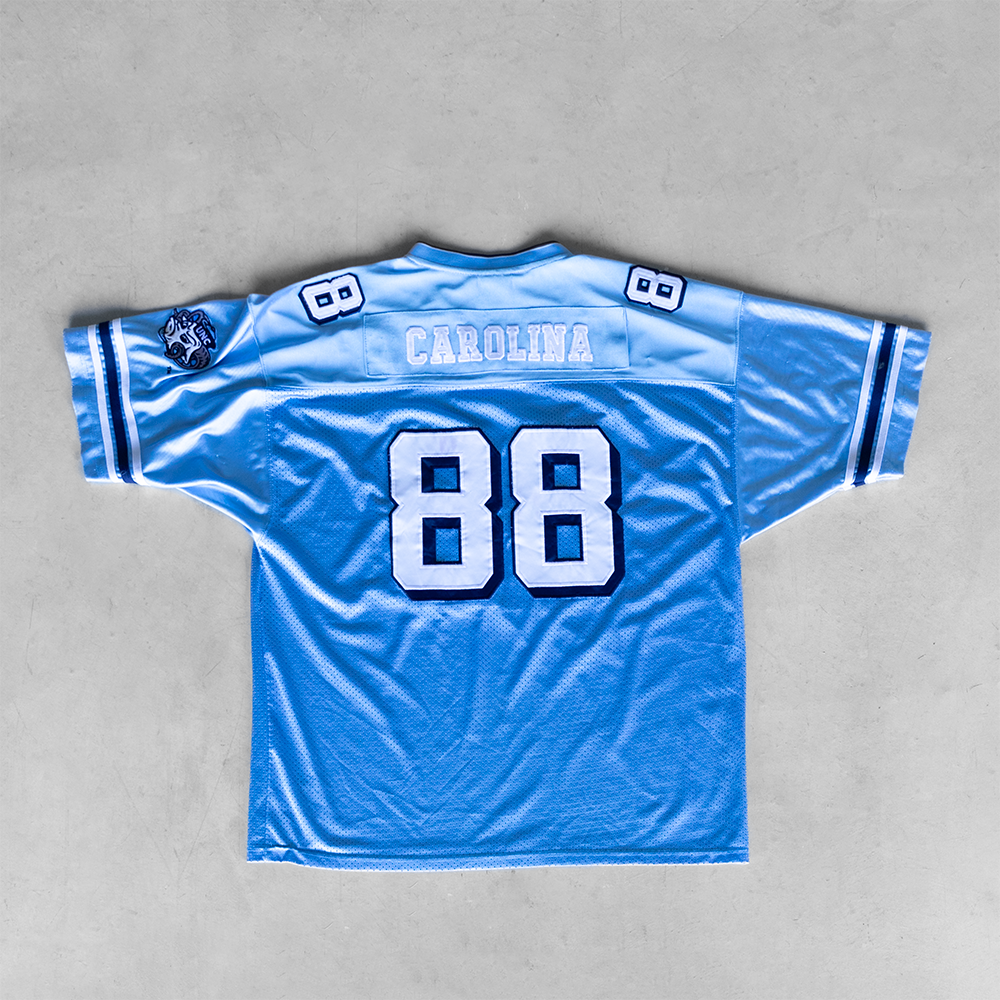 Vintage University Of North Carolina #88 Blue Football Jersey