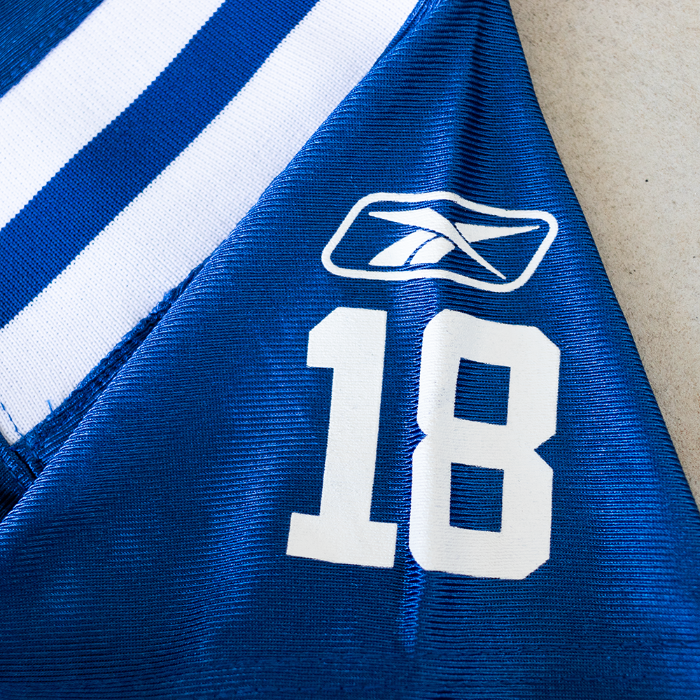 Vintage NFL Indianapolis Colts Peyton Manning #18 Youth Football Jersey (L)
