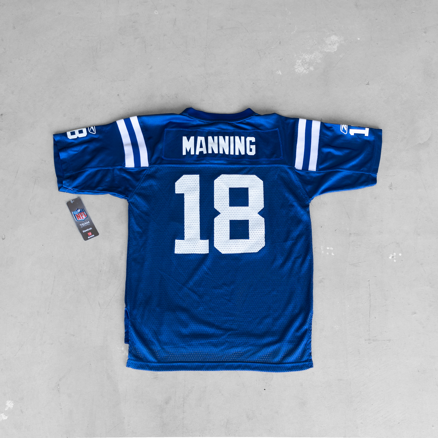 Vintage NFL Indianapolis Colts Peyton Manning #18 Youth Football Jersey (L)