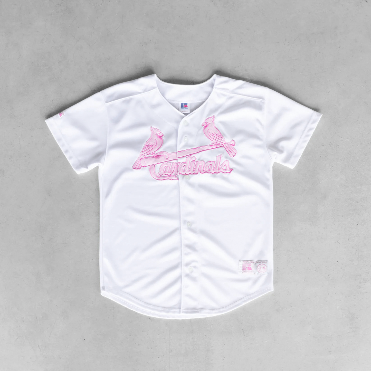 MLB St. Louis Cardinals Pink Youth Baseball Jersey
