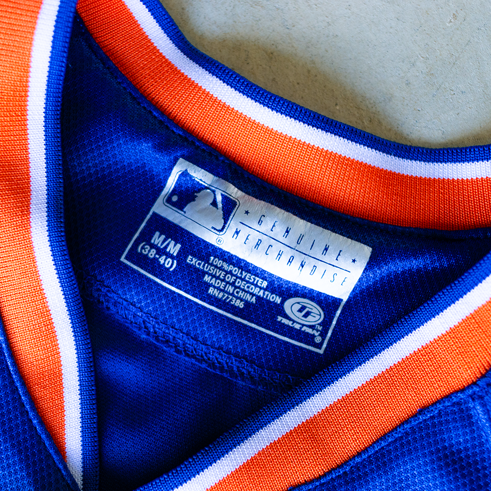 Vintage MLB New York Mets Baseball Jersey (M)