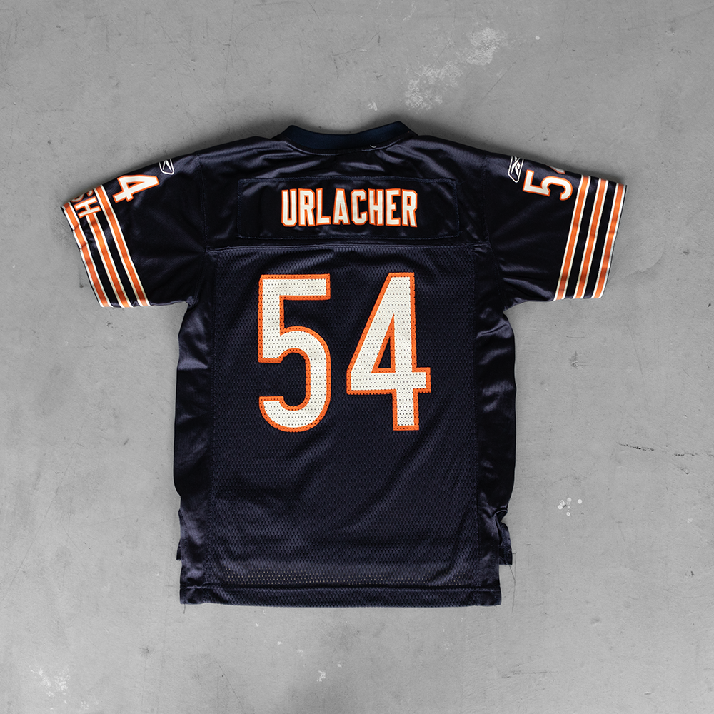 Vintage NFL Chicago Bears Brian Urlacher #54 Youth Football Jersey (M)