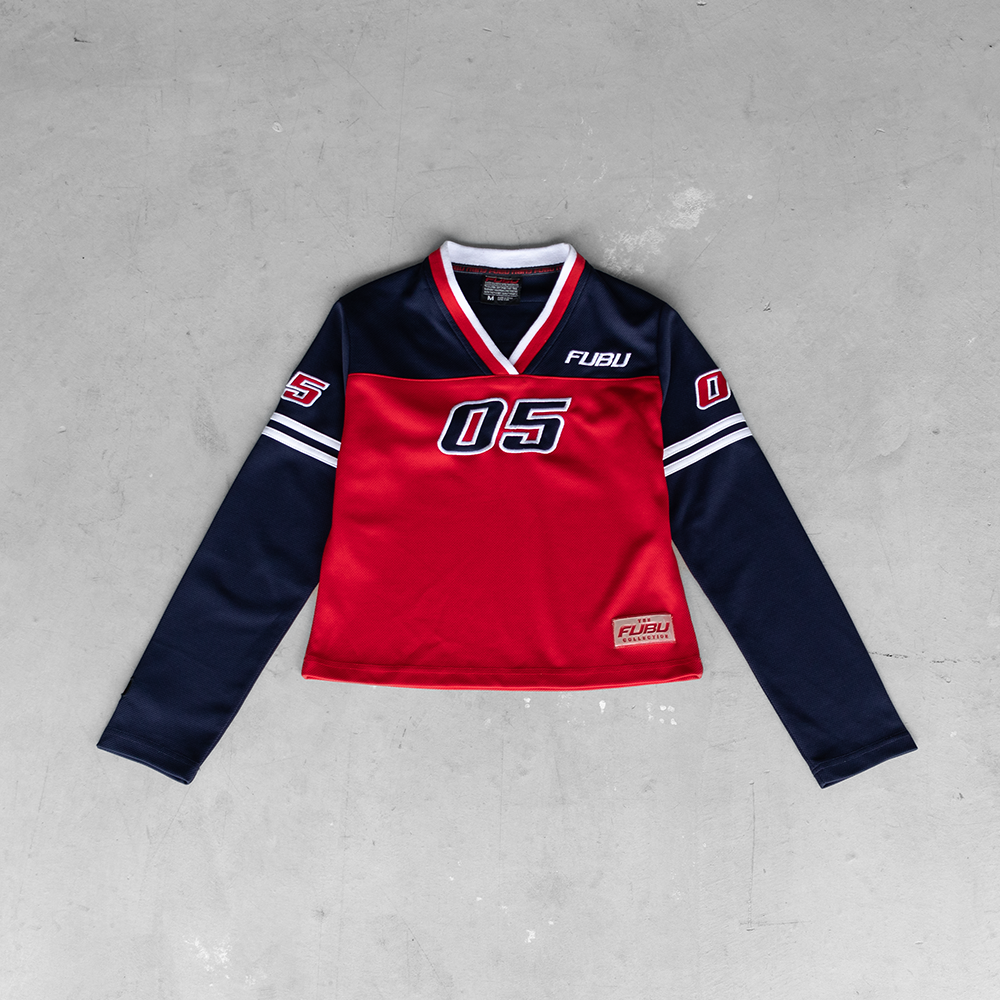 Vintage Fubu #05 Women's Long Sleeve Top (M)