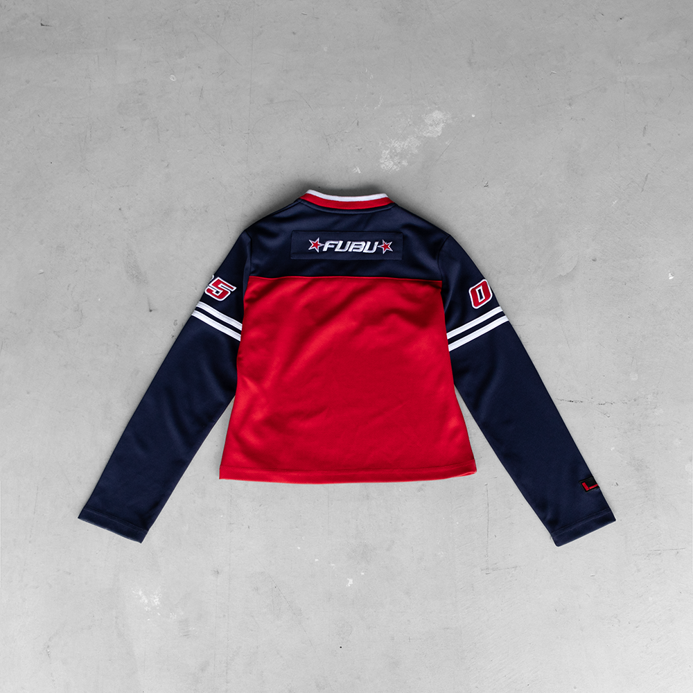 Vintage Fubu #05 Women's Long Sleeve Top (M)