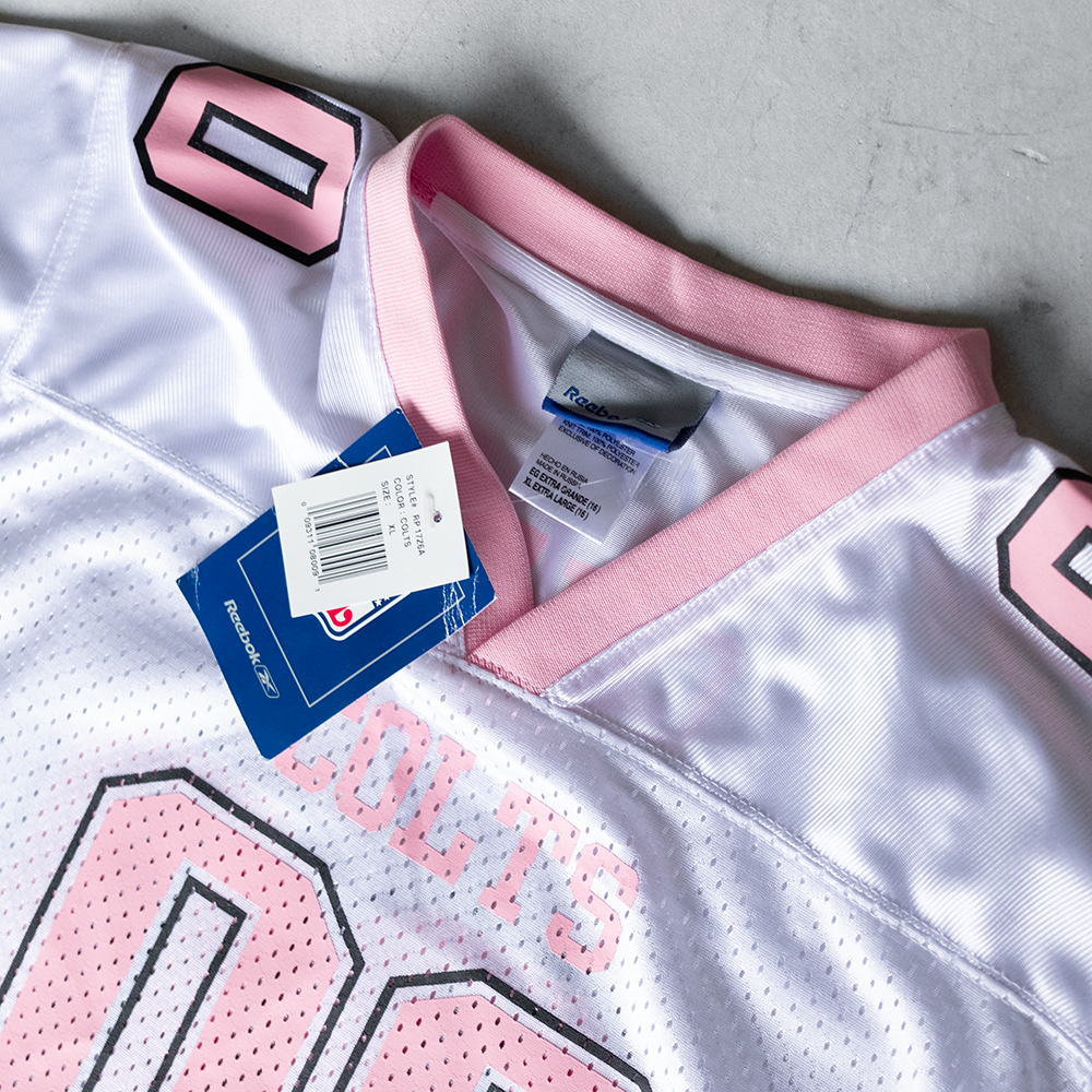 Vintage NFL Indianapolis Colts Pink #00 Youth Football Jersey
