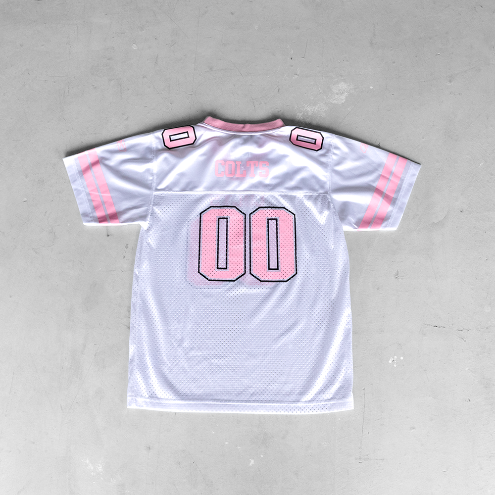 Vintage NFL Indianapolis Colts Pink #00 Youth Football Jersey