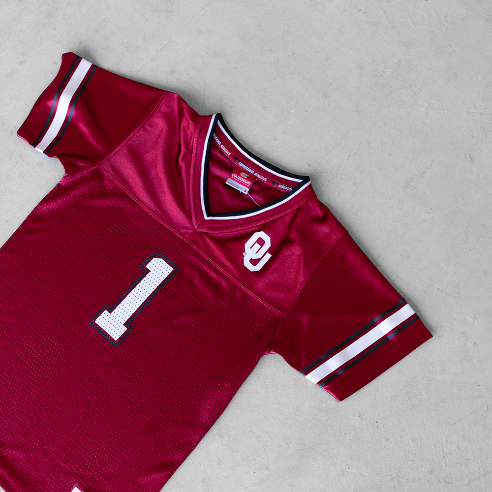 Vintage Oklahoma Sooners #1 Women's Football Jersey (S)