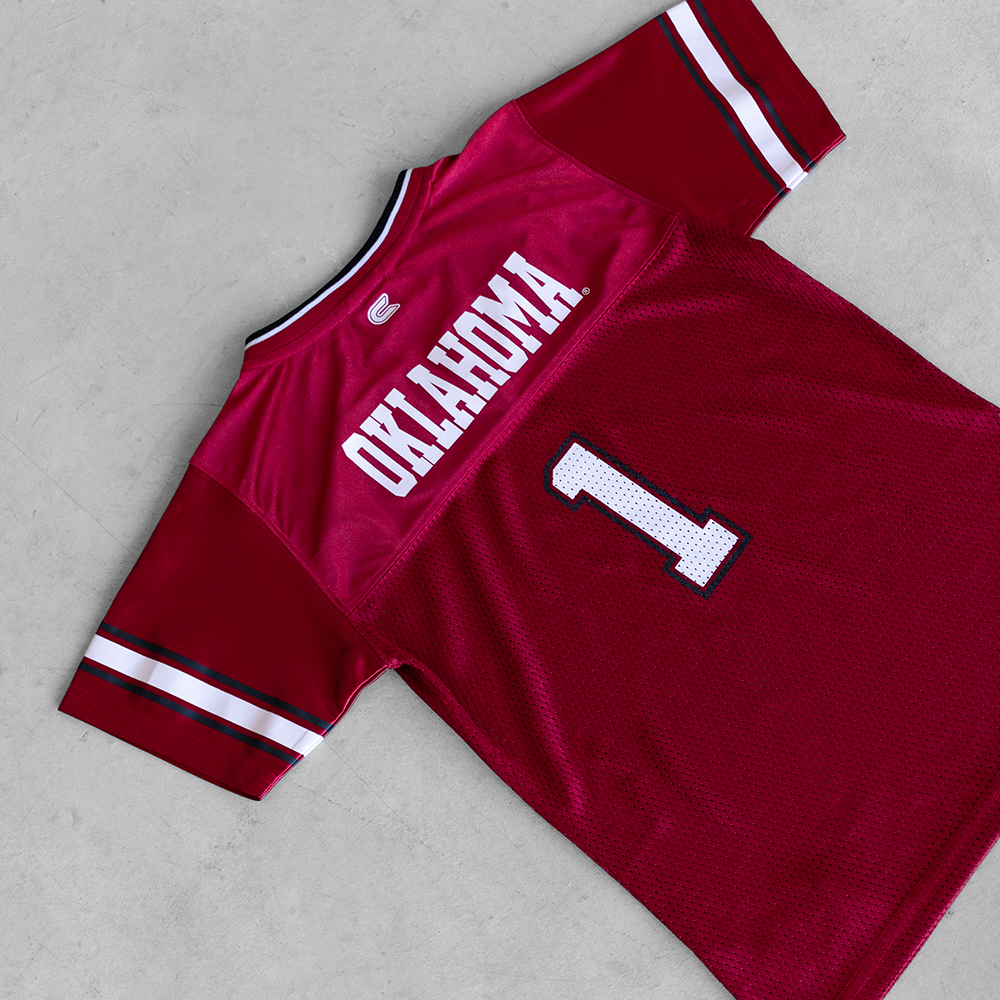 Vintage Oklahoma Sooners #1 Women's Football Jersey (S)