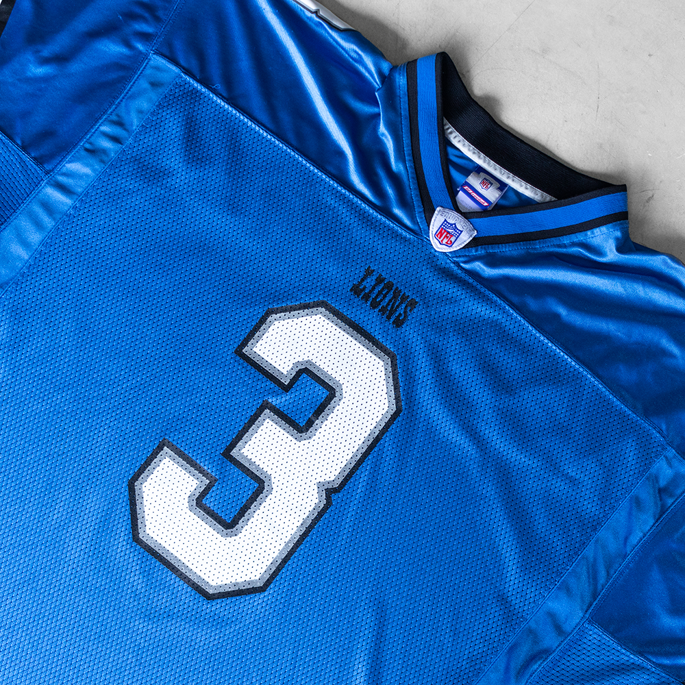 Vintage NFL Detroit Lions Joey Harrington #3 Football Jersey (XL)