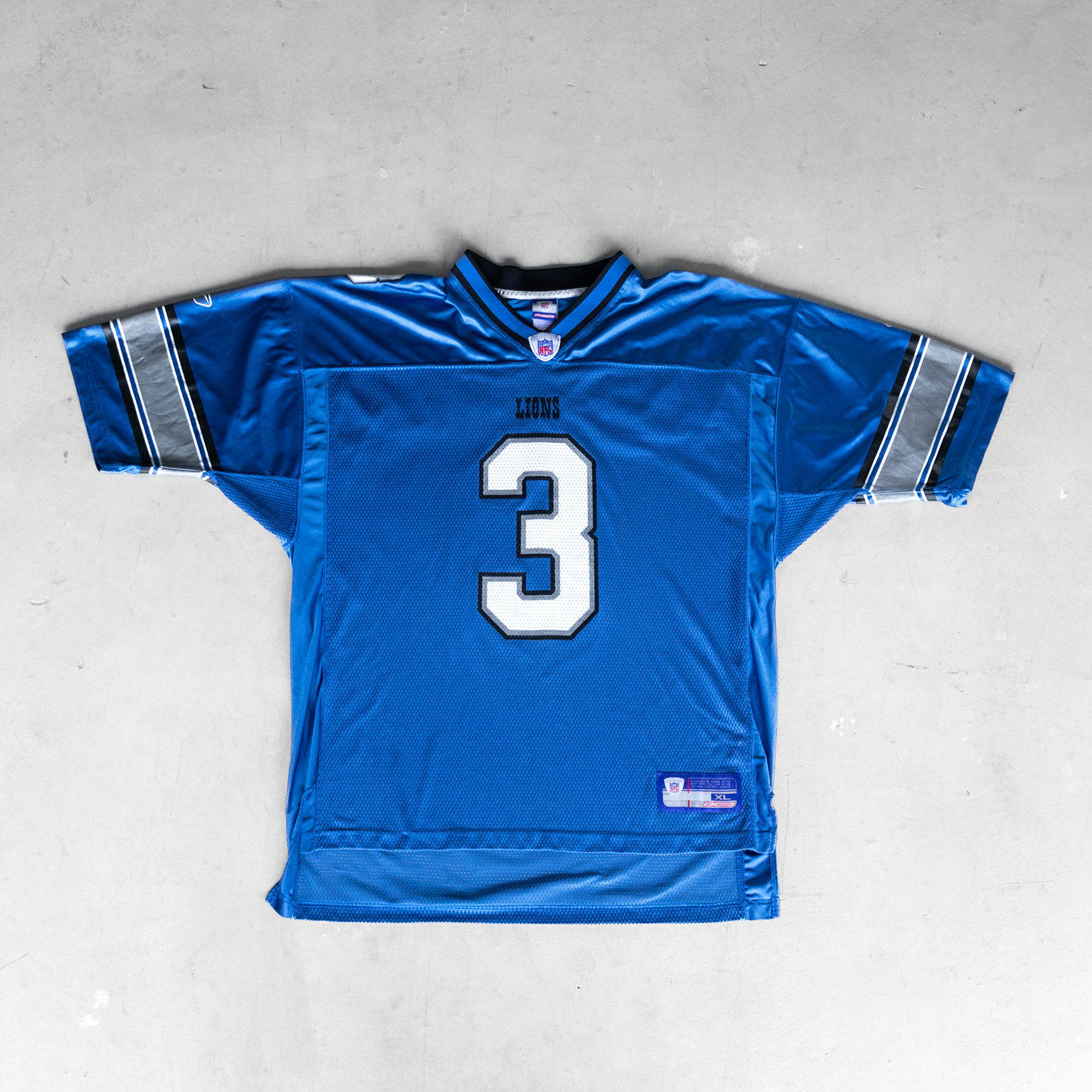 Vintage NFL Detroit Lions Joey Harrington #3 Football Jersey (XL)