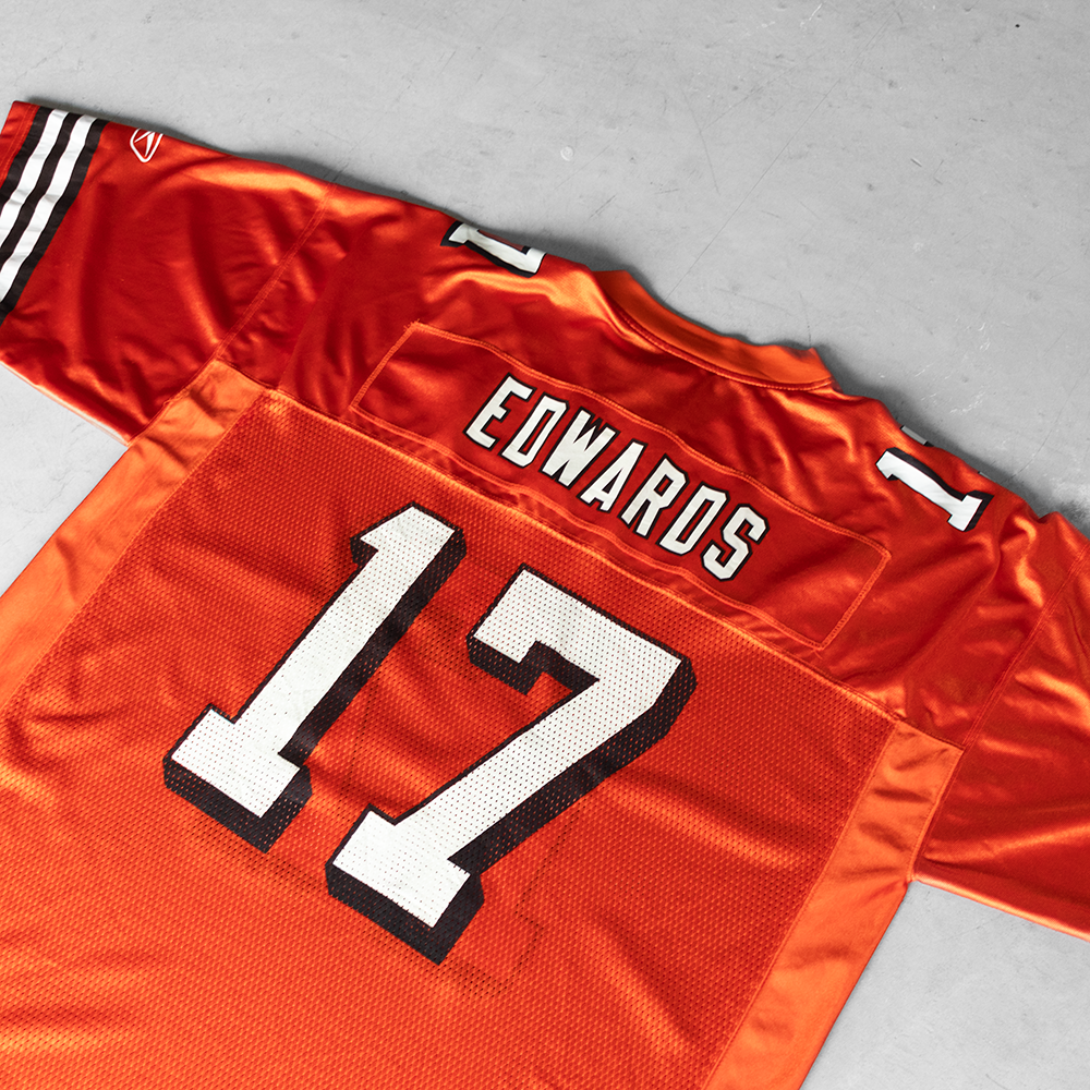 Vintage NFL Cleveland Browns Braylon Edwards #17 Football Jersey (XL)