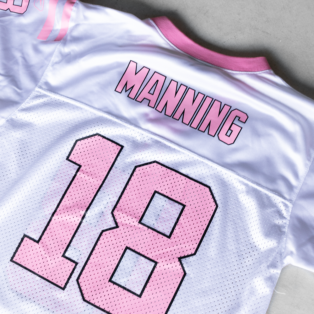Vintage NFL Indianapolis Colts Peyton Manning #18 Football Youth Jersey (L)