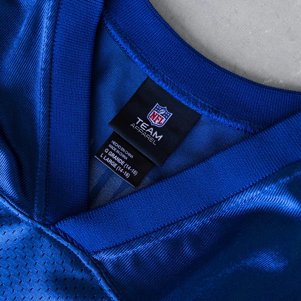 Vintage NFL Indianapolis Colts Peyton Manning #18 Blue Youth Football Jersey
