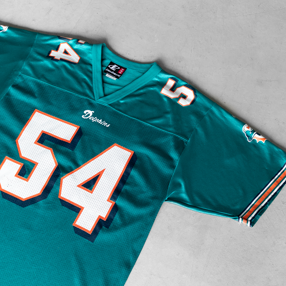 Vintage NFL Miami Dolphins Zach Thomas #54 Football Jersey (M)