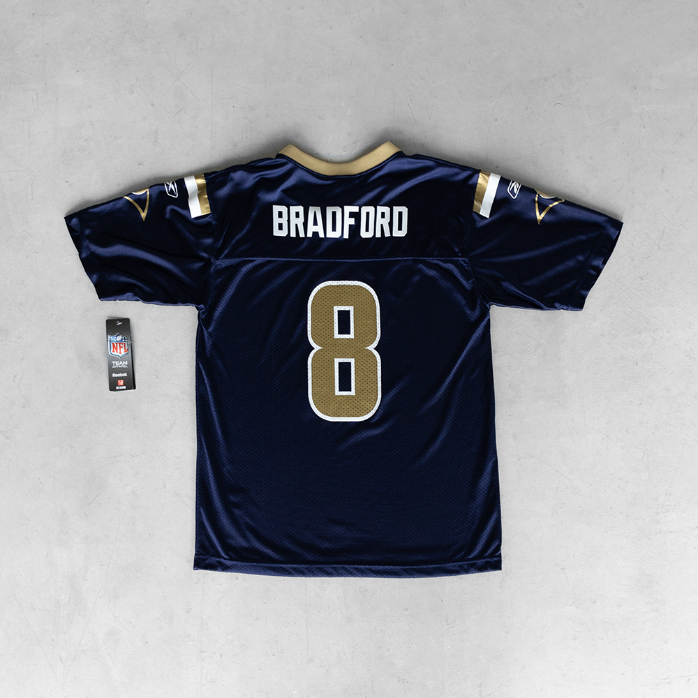 Vintage NFL St. Louis Rams Sam Bradford #8 Youth Football Jersey