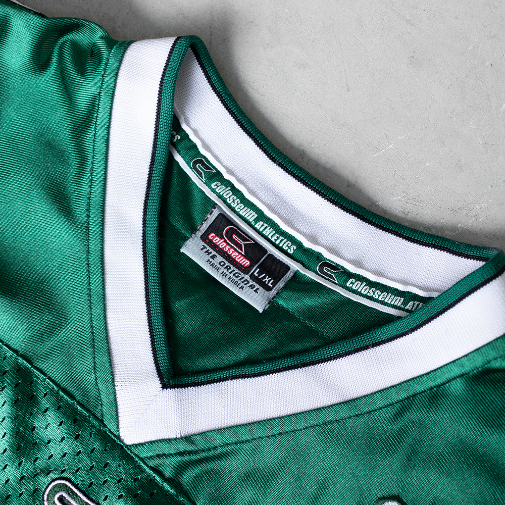 Vintage Michigan State Spartans #1 Youth Football Jersey (XL)