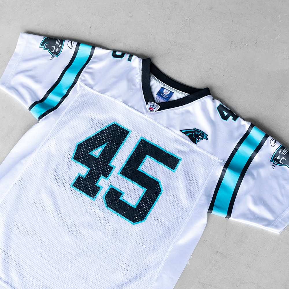 Vintage NFL Carolina Panthers Brad Hoover #45 Youth Football Jersey (XL)
