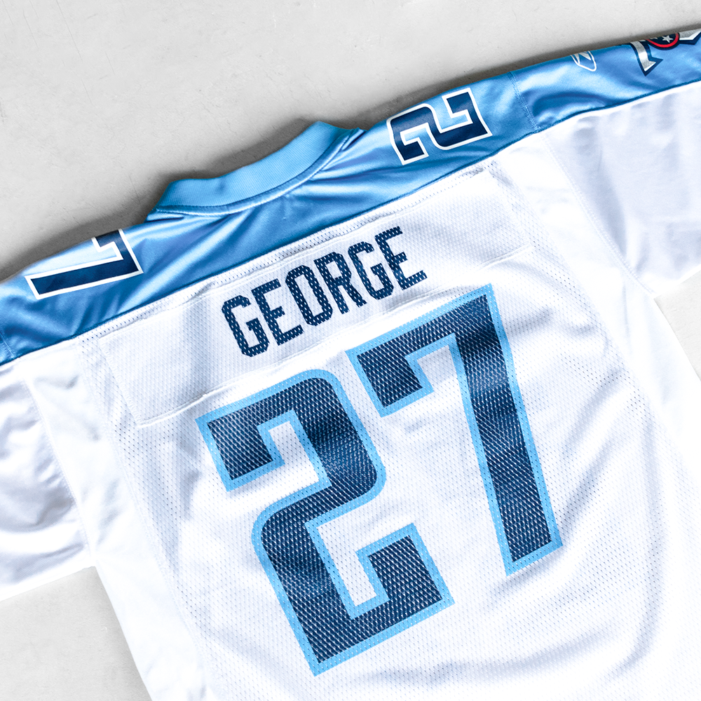 Vintage NFL Tennessee Titans Eddie George #27 Football Jersey