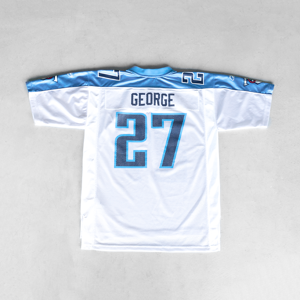 Vintage NFL Tennessee Titans Eddie George #27 Football Jersey