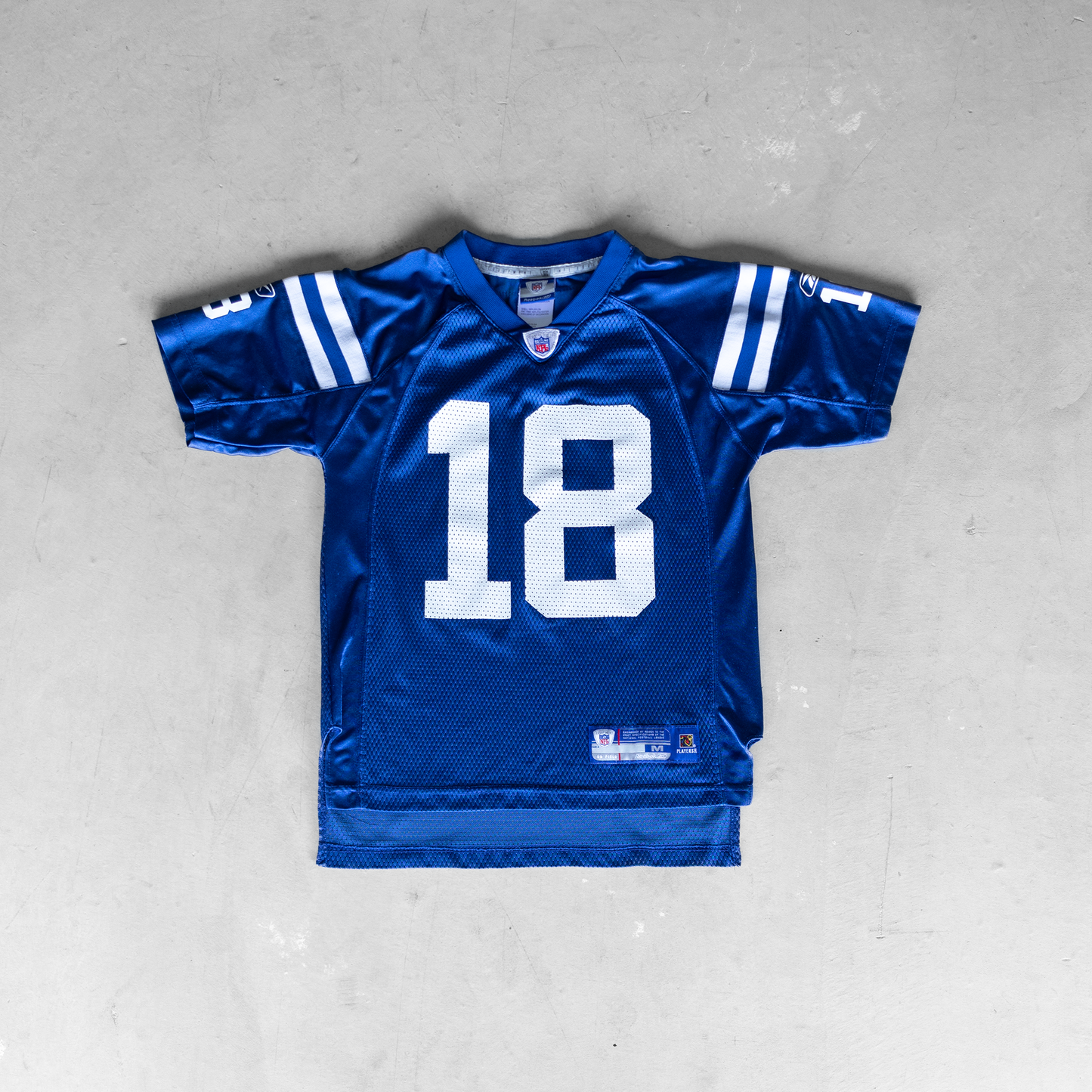 Vintage NFL Indianapolis Colts Peyton Manning #18 Youth Football Jersey (M)