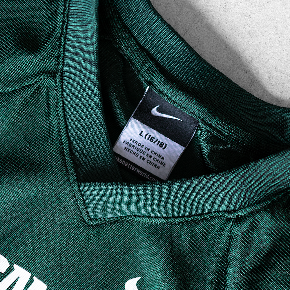 Vintage NFL Nike Michigan State #8 Youth Football Jersey (L)