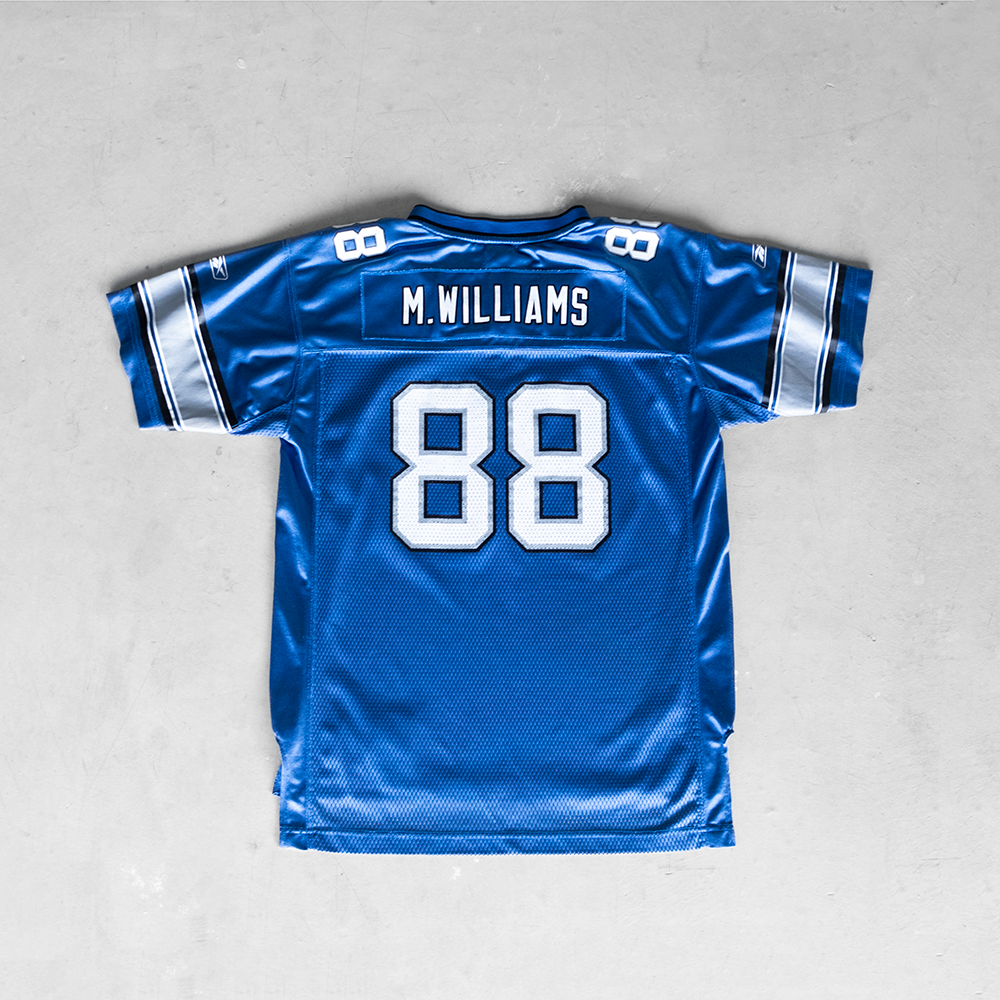 Vintage NFL Detroit Lions Mike Williams #88 Football Jersey (XL)