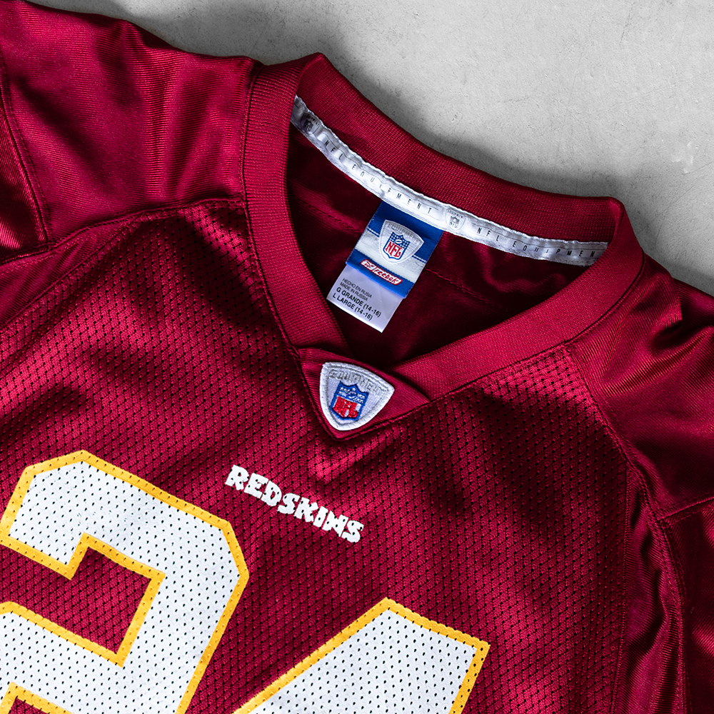 Vintage NFL Washington Redskins Champ Bailey #24 Youth Football Jersey (L)