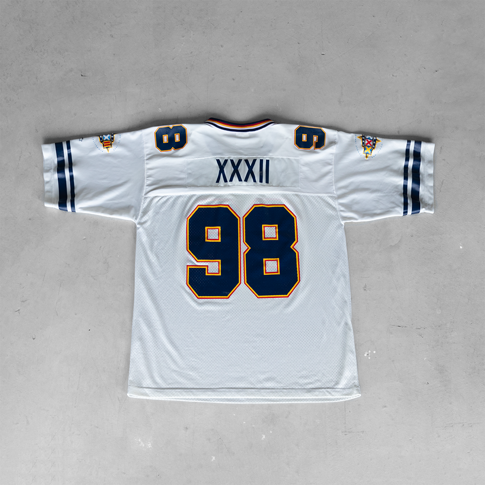 Vintage 1998 Super Bowl XXXII #98 Football Jersey (XL)