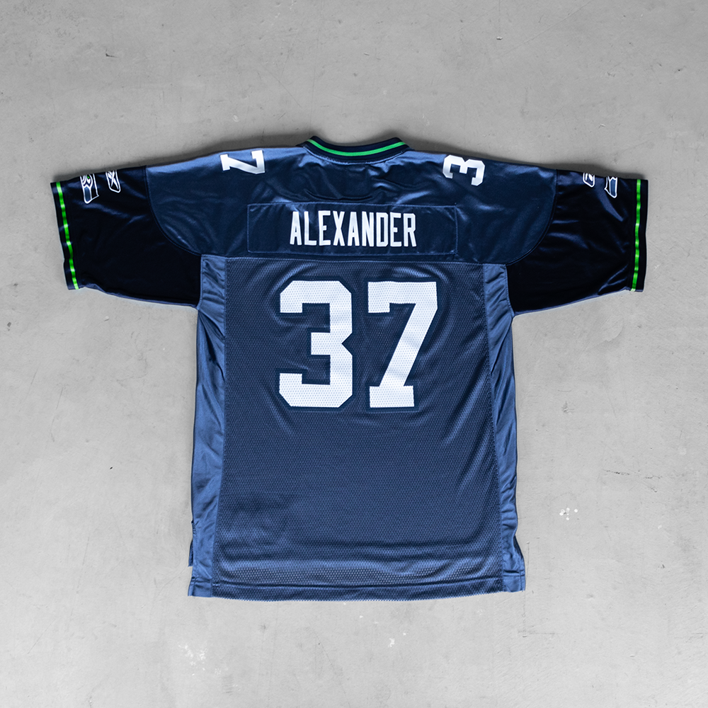 Vintage Seattle Seahawks Shaun Alexander #37 Football Jersey (L)