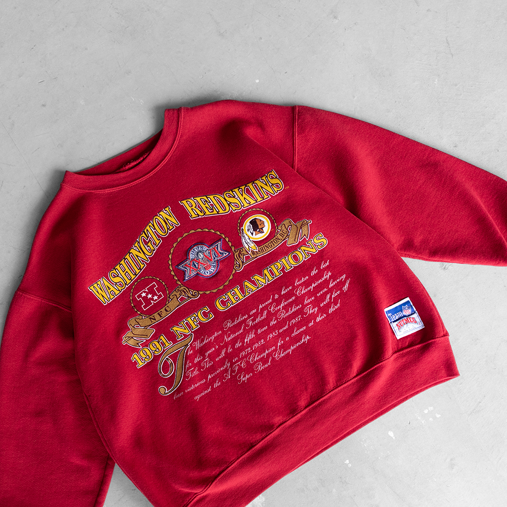 Vintage Washington Redskins Crew Neck Jumper (M)