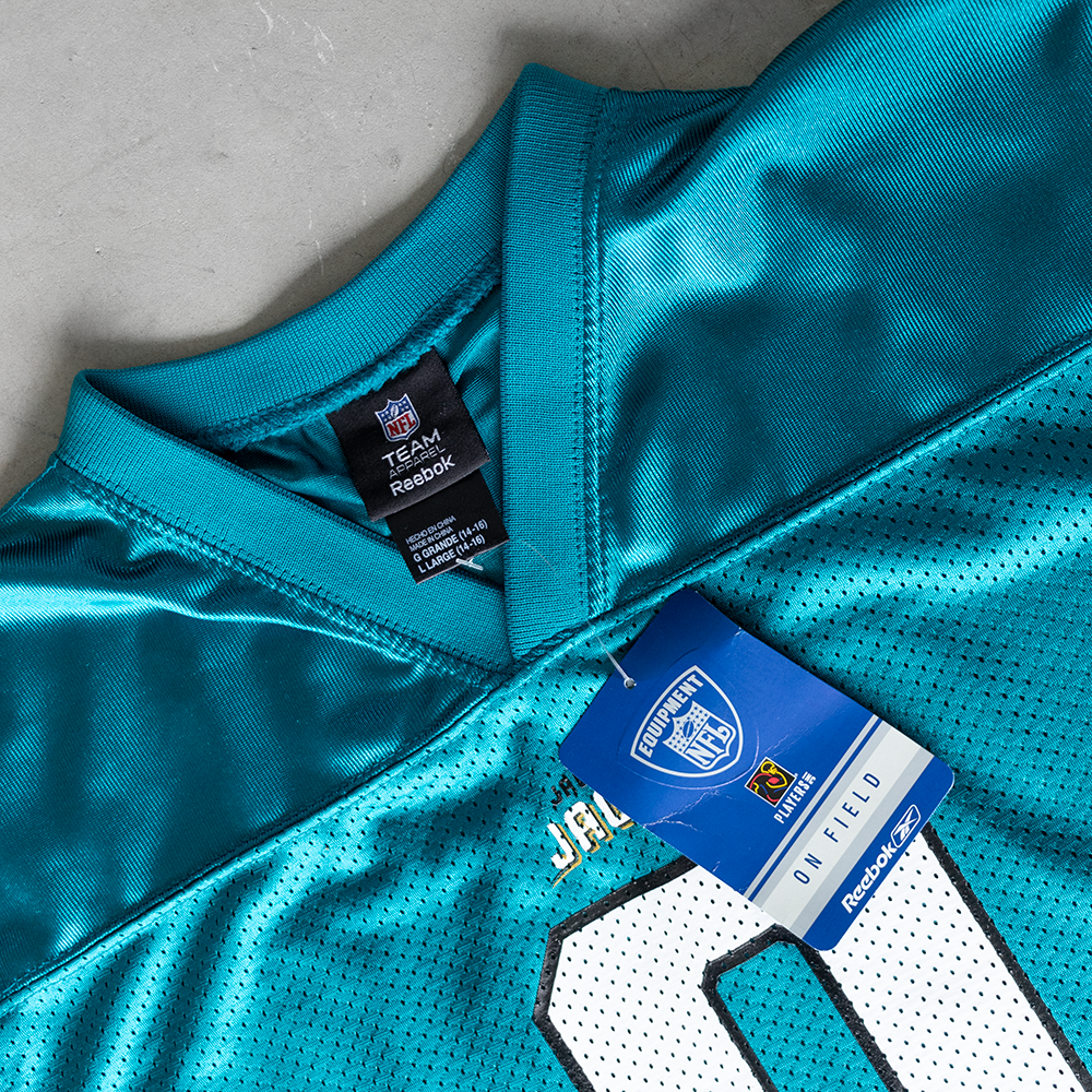 Vintage NFL Jacksonville Jaguars David Garrard #9 Youth Football Jersey (L)