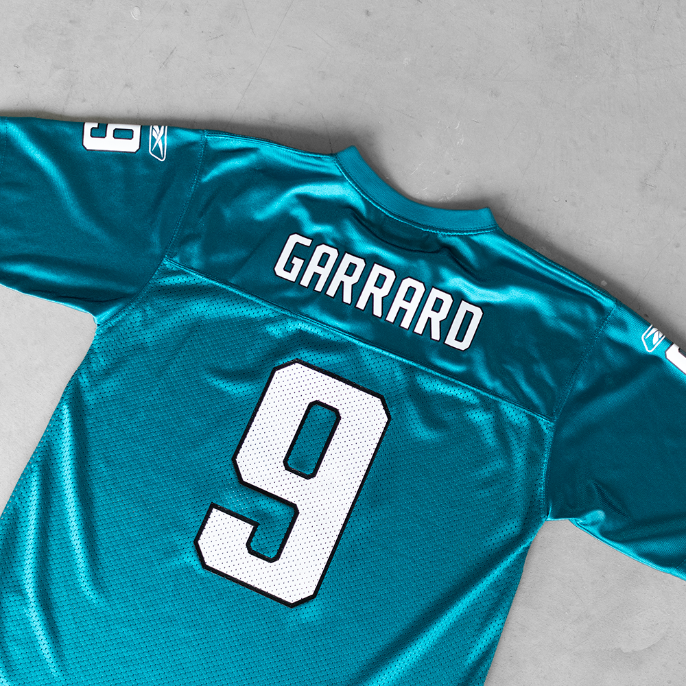 Vintage NFL Jacksonville Jaguars David Garrard #9 Youth Football Jersey (L)