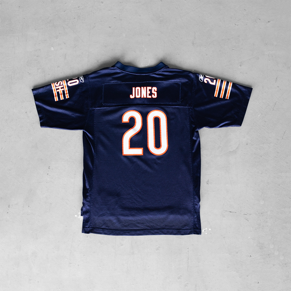Vintage NFL Chicago Bears Thomas Jones #20 Youth Football Jersey (L)