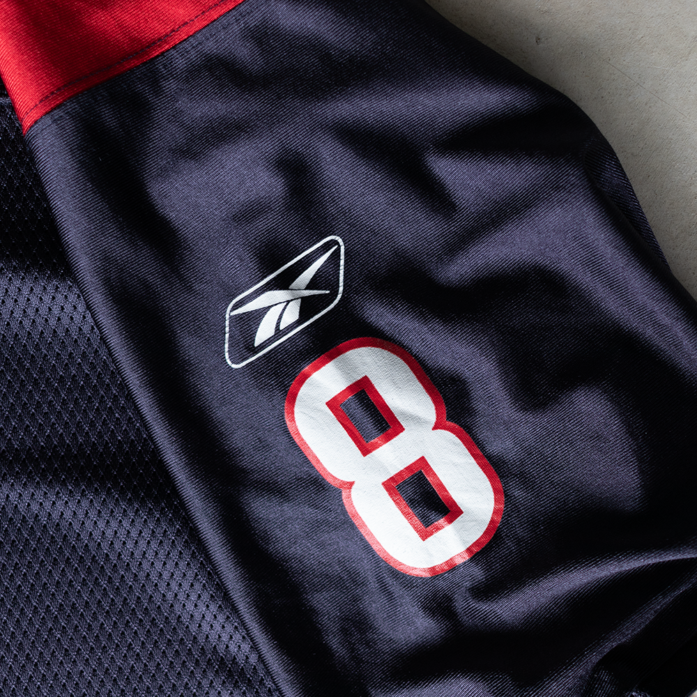 Vintage NFL Houston Texans Davis Carr #8 Football Jersey (L)
