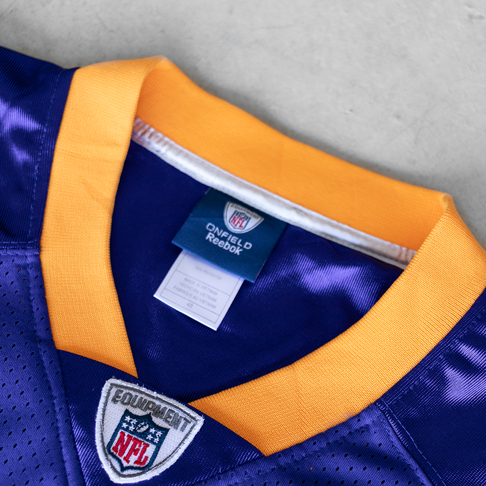 Vintage NFL Minnesota Vikings Brett Favre #4 Football Jersey (L)