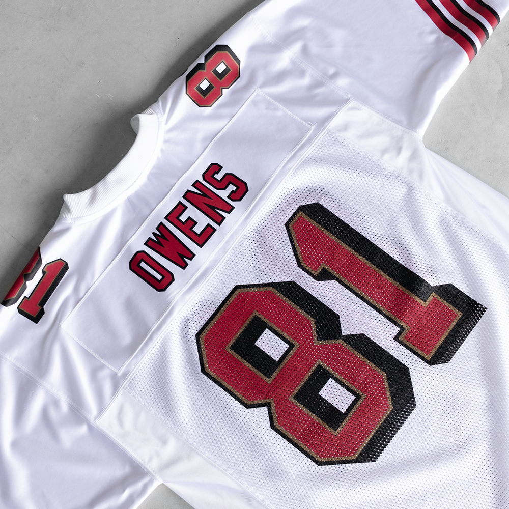 Vintage NFL San Francisco 49ers Terrell Owens #81 Football Jersey (M)