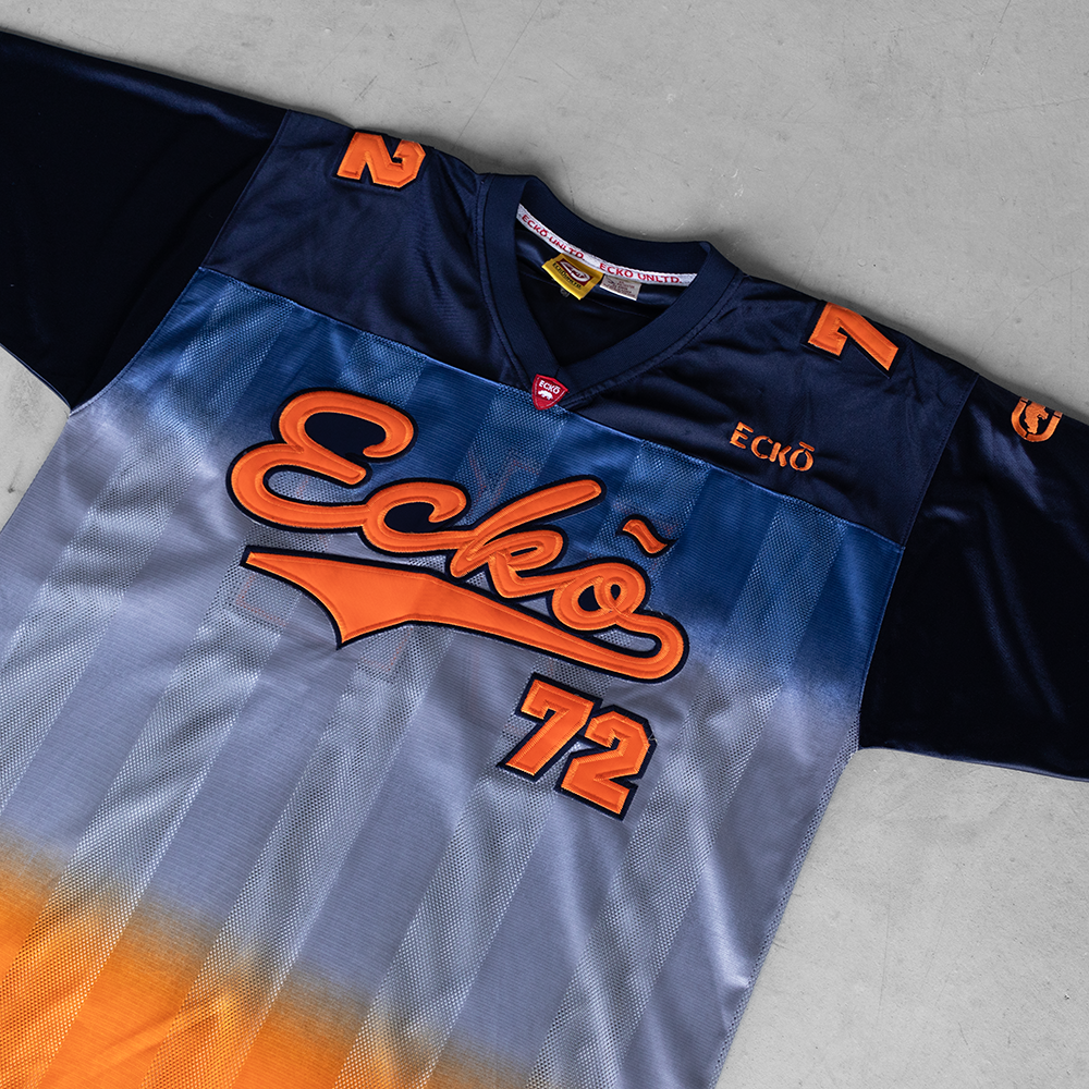 Vintage Ecko #72 Football (Fubu) Style Jersey (XL)