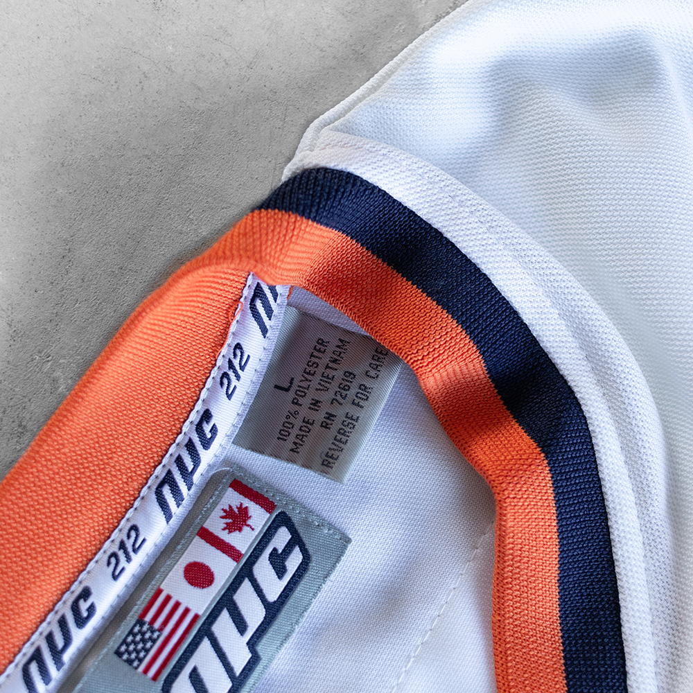 Vintage NYC 212 #25 Orange Baseball Jersey (L)
