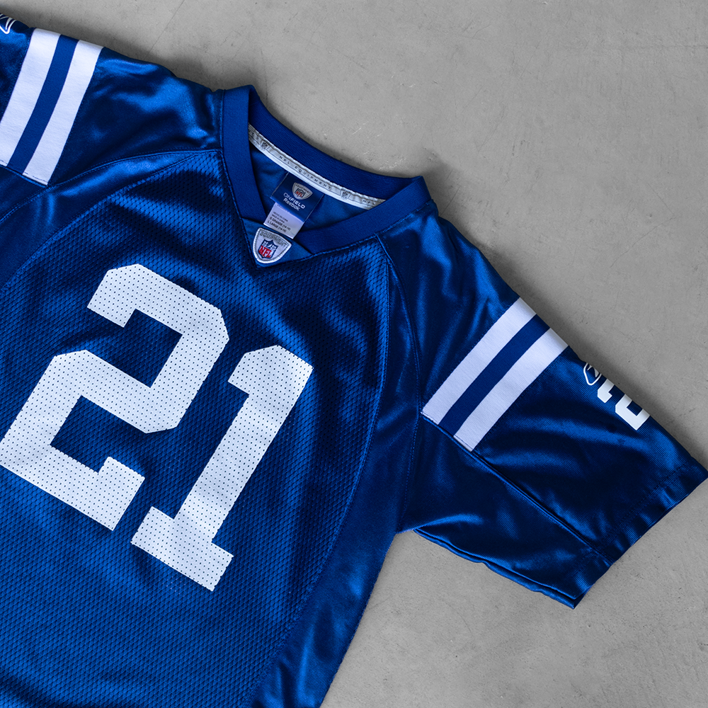Vintage NFL Indianapolis Colts Bob Sanders #21 Youth Football Jersey (L)