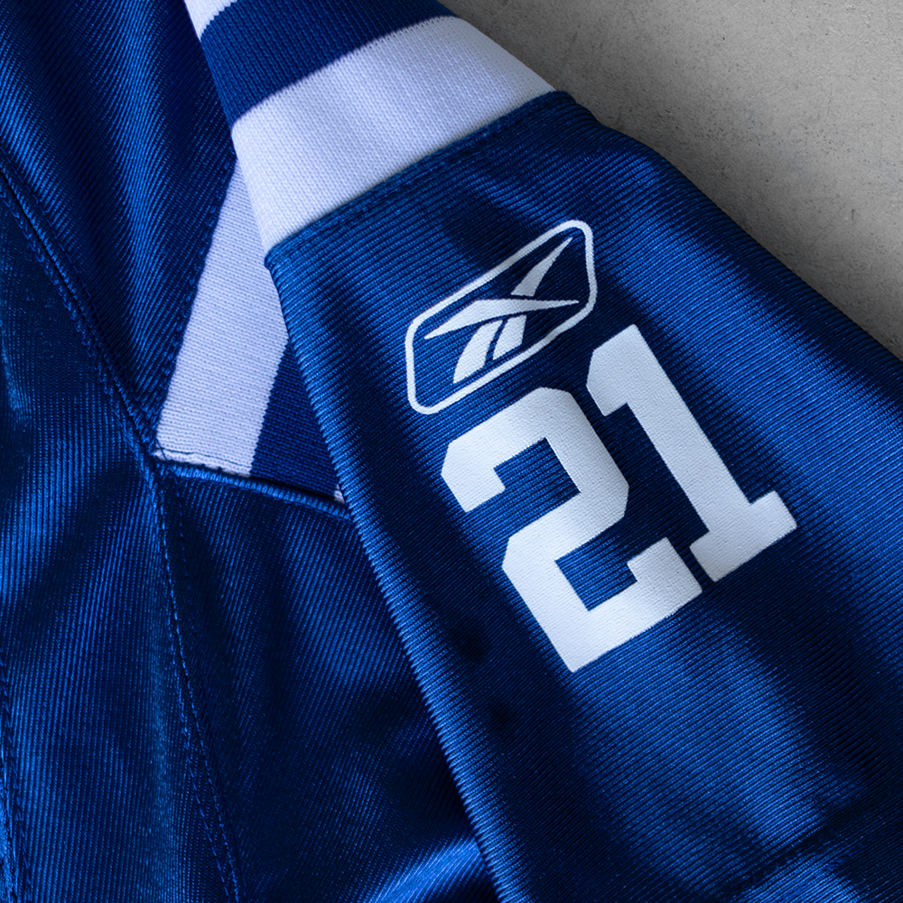 Vintage NFL Indianapolis Colts Bob Sanders #21 Youth Football Jersey (L)