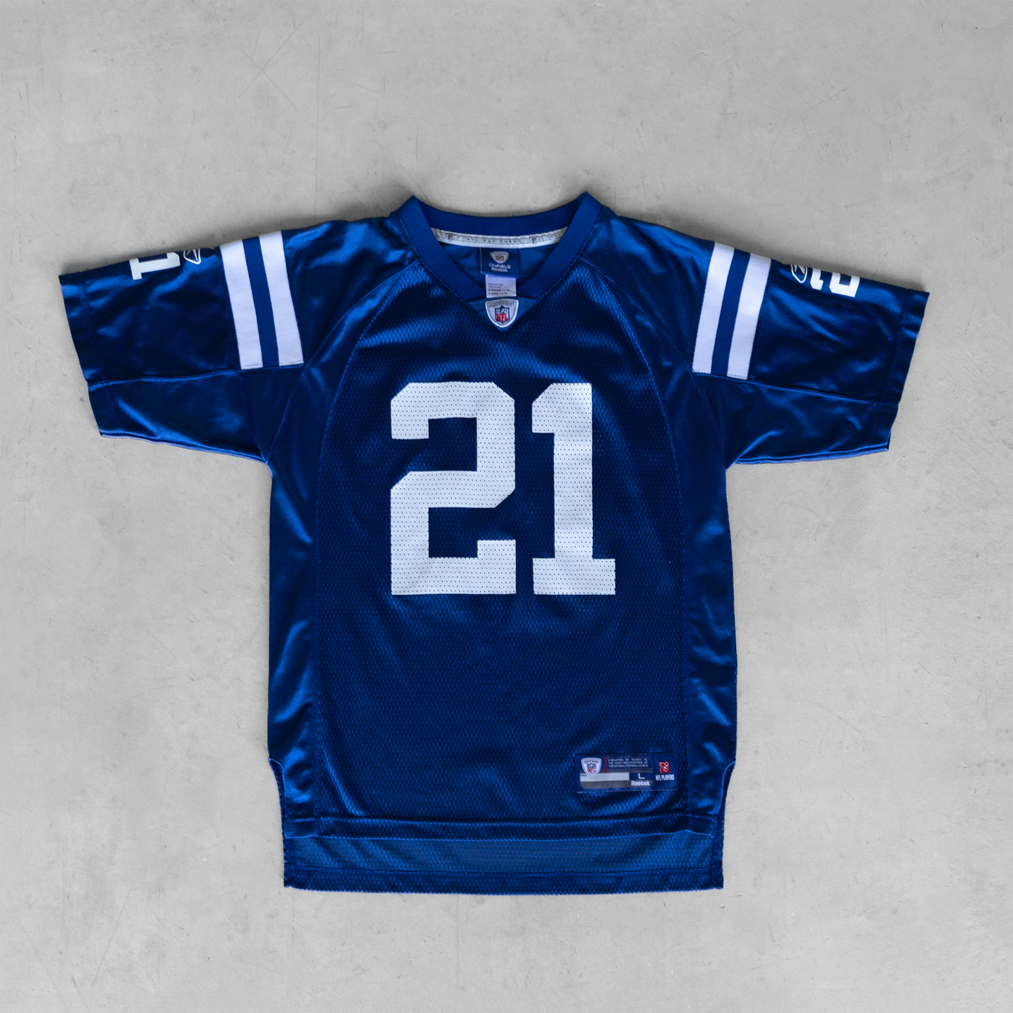 Vintage NFL Indianapolis Colts Bob Sanders #21 Youth Football Jersey (L)