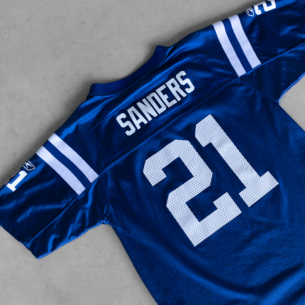Vintage NFL Indianapolis Colts Bob Sanders #21 Youth Football Jersey (L)