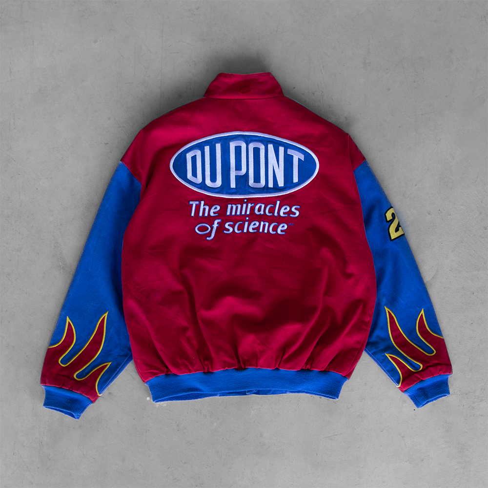 Vintage NASCAR Jeff Gordon Dupont #24 Racing Jacket